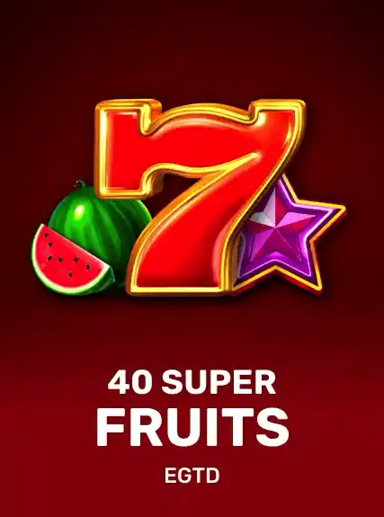 40 Super Fruits game tile